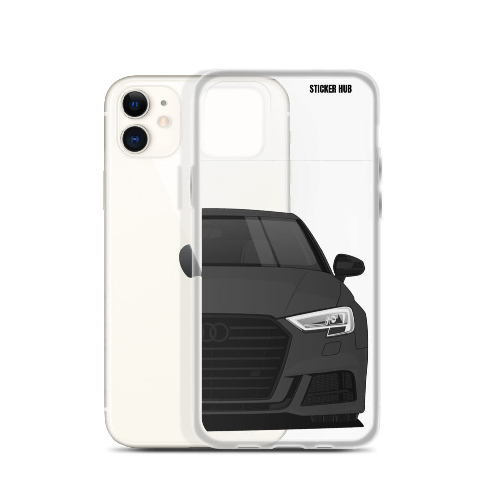 Daytona Gray B9 Audi S3 - iPhone Case