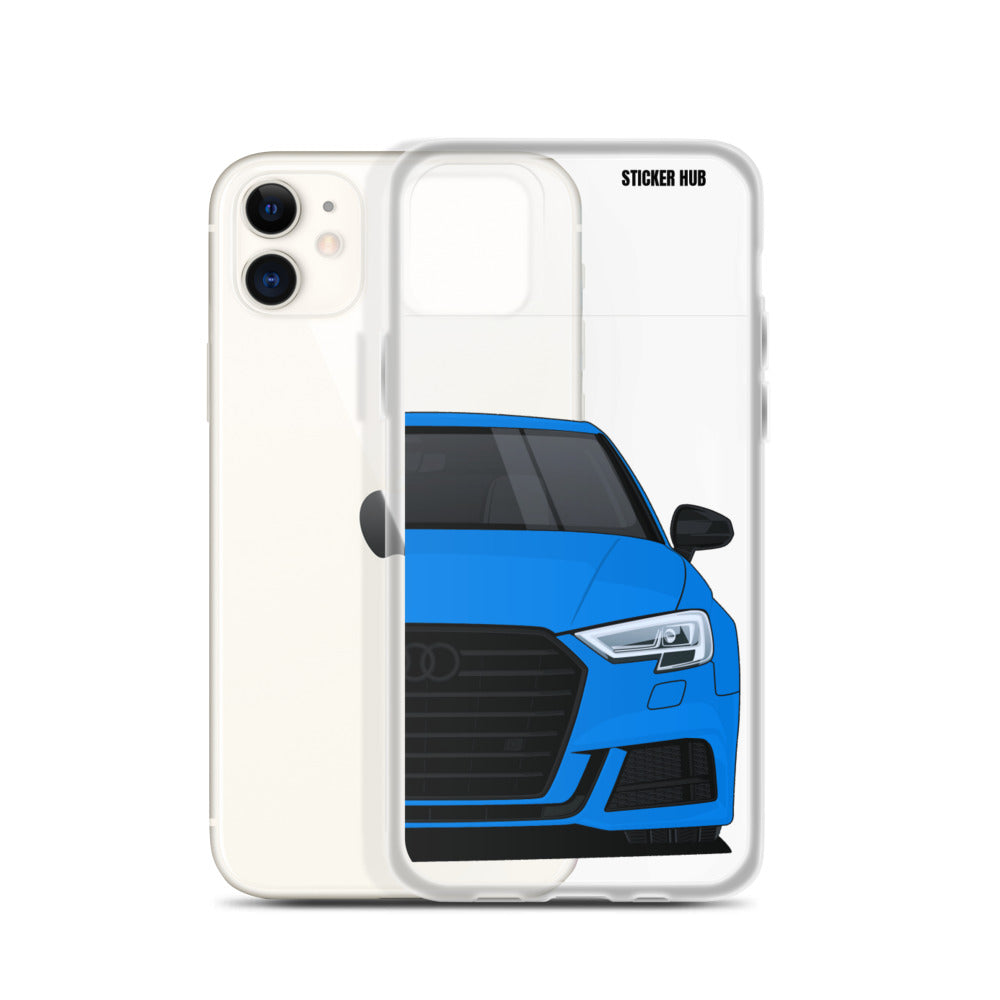 Turbo Blue B9 Audi S3 - iPhone Case