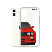 Load image into Gallery viewer, Red BMW E30 - iPhone Case