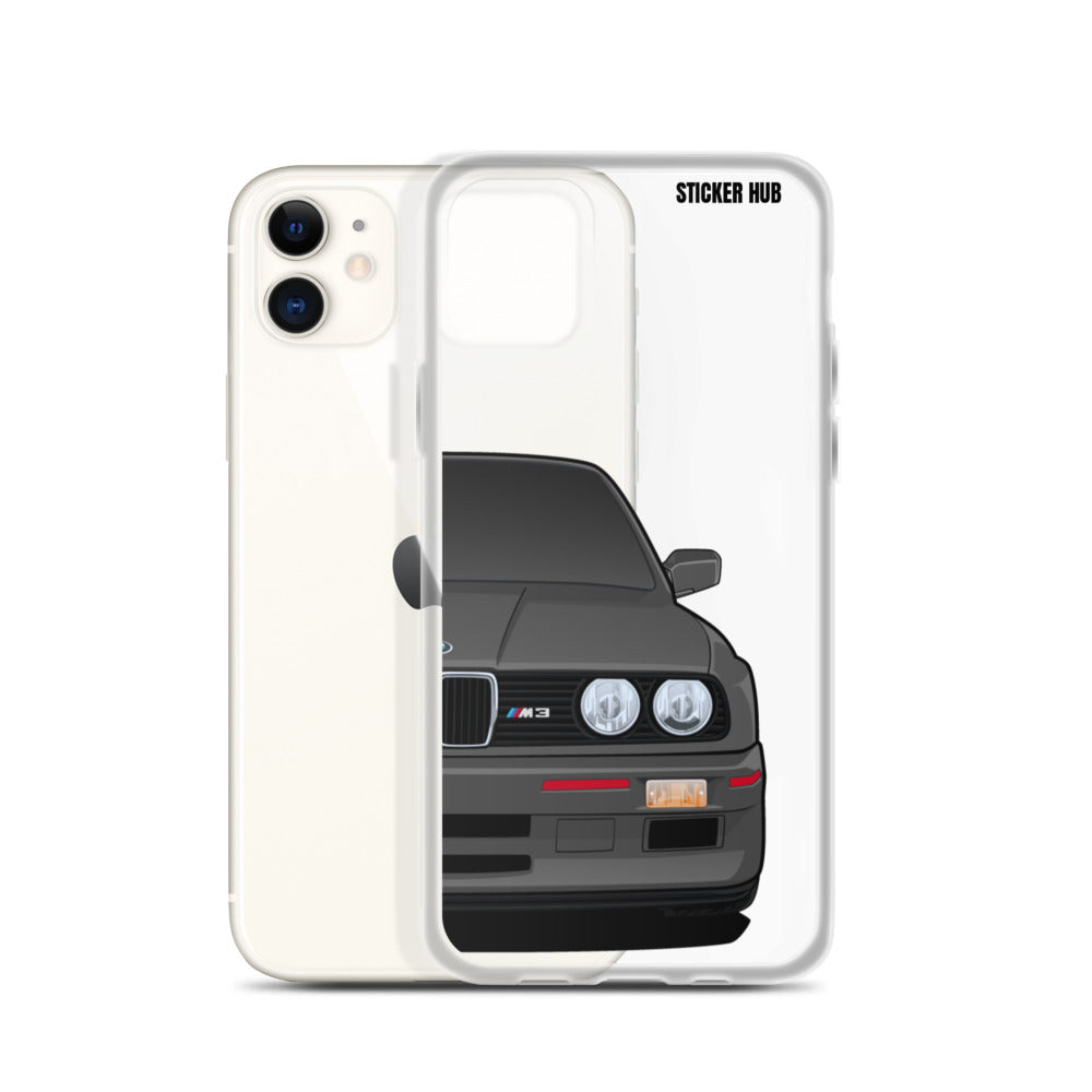 Gray BMW E30 - iPhone Case