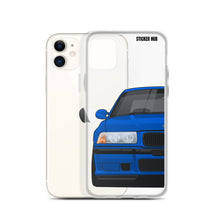 Load image into Gallery viewer, Blue BMW E36 - iPhone Case