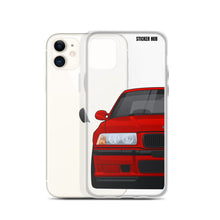 Load image into Gallery viewer, Red BMW E36 - iPhone Case