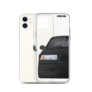 Black BMW E36 - iPhone Case