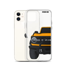 Load image into Gallery viewer, Cyber Orange Ford Bronco &quot;First Edition&quot; - iPhone Case