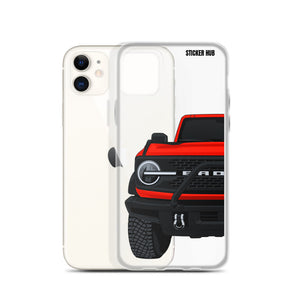 Red Ford Bronco "First Edition" - iPhone Case