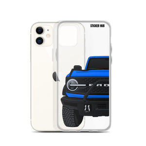 Blue Ford Bronco "First Edition" - iPhone Case