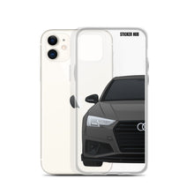 Load image into Gallery viewer, Gray B9 Audi S4 &quot;Facelift&quot; - iPhone Case