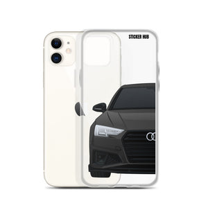 Black B9 Audi S4 "Facelift" - iPhone Case