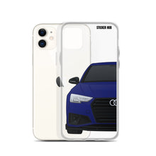 Load image into Gallery viewer, Navarra Blue Audi S4 &quot;Facelift&quot; - iPhone Case