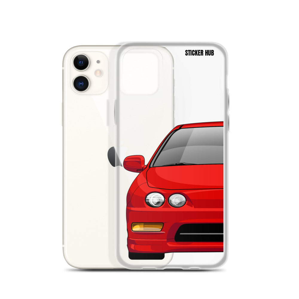 Red Acura Integra - iPhone Case