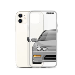 Silver Acura Integra - iPhone Case