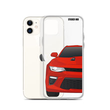 Load image into Gallery viewer, Red 6th Gen Camaro SS - iPhone Case