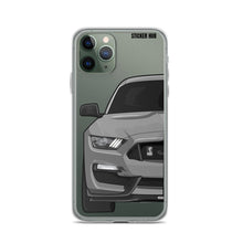 Load image into Gallery viewer, Gray Mustang GT350 - iPhone Case