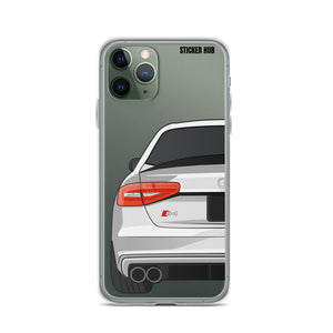 Silver B8.5 Audi S4 - iPhone Case