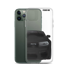 Load image into Gallery viewer, Black Charger Hellcat (Widebody) - iPhone Case