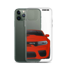 Load image into Gallery viewer, Red Charger Hellcat (Widebody) - iPhone Case