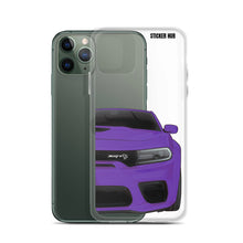 Load image into Gallery viewer, Purple Charger Hellcat (Widebody) - iPhone Case