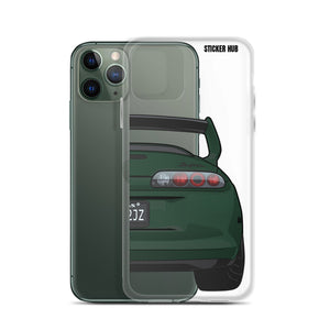 Green Toyota Supra - iPhone Case