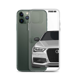 Silver B8.5 Audi S4 - iPhone Case