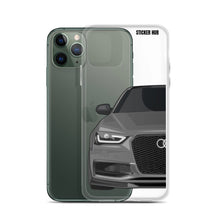 Load image into Gallery viewer, Monsoon Gray B8.5 Audi S4 - iPhone Case