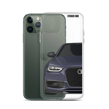 Load image into Gallery viewer, Moonlight Blue B8.5 Audi S4 - iPhone Case