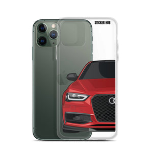 Misano Red B8.5 Audi S4 - iPhone Case