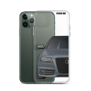 Meteor Gray B8 Audi S4 - iPhone Case