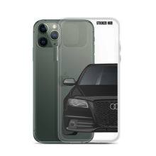 Load image into Gallery viewer, Black B8 Audi S4 - iPhone Case