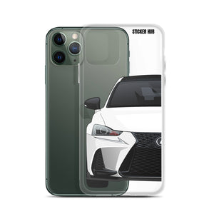 White Lexus IS300 - iPhone Case