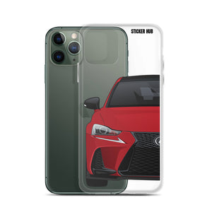 Red Lexus IS300 - iPhone Case