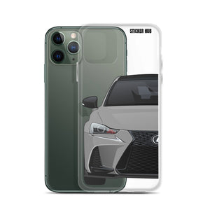 Silver Lexus IS300 - iPhone Case