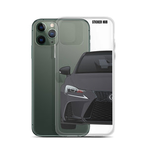 Gray Lexus IS300 - iPhone Case