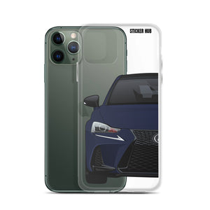 Nightfall Blue Lexus IS300 - iPhone Case