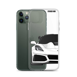 White C7 Corvette Zr1 - iPhone Case