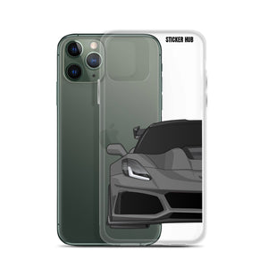 Gray C7 Corvette Zr1 - iPhone Case