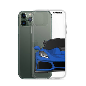 Elkhart Blue C7 Corvette Zr1 - iPhone Case