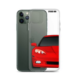 Victory Red C6 Corvette - iPhone Case