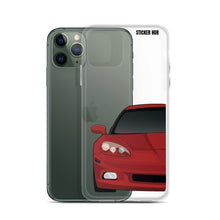 Load image into Gallery viewer, Monterey Red C6 Corvette - iPhone Case