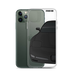 Black C5 Corvette Z06 - iPhone Case