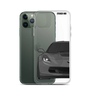 Gray C7 Corvette Z06 - iPhone Case