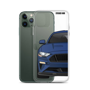 Kona Blue 18-21 Mustang 5.0 - iPhone Case