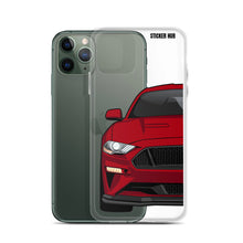 Load image into Gallery viewer, Ruby Red 18-21 Mustang 5.0 - iPhone Case