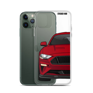 Ruby Red 18-21 Mustang 5.0 - iPhone Case