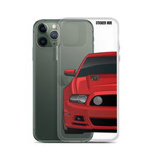 Load image into Gallery viewer, Race Red 13-14 Mustang 5.0 - iPhone Case