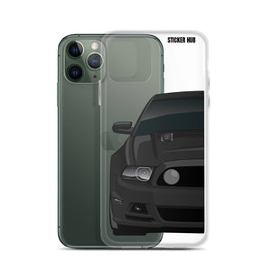 Black 13-14 Mustang 5.0 - iPhone Case