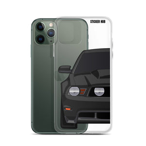 Black 11-12 Mustang 5.0 - iPhone Case