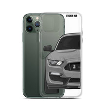 Load image into Gallery viewer, Gray Mustang GT350 - iPhone Case