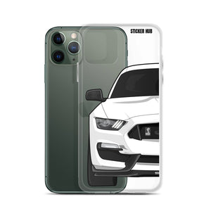 White Mustang GT350 - iPhone Case