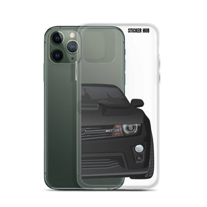 Black 5th Gen Camaro ZL1 - iPhone Case