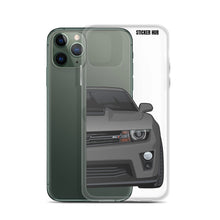 Load image into Gallery viewer, Ashen Grey 5th Gen Camaro ZL1 - iPhone Case